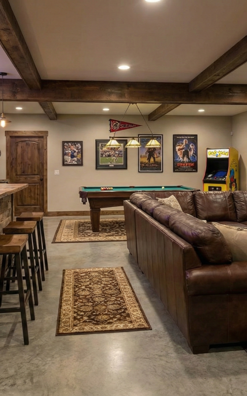 Basement Man Cave Ideas 